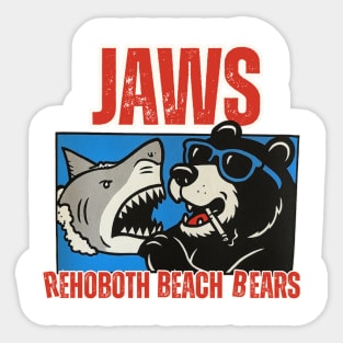 jaws & claws Sticker